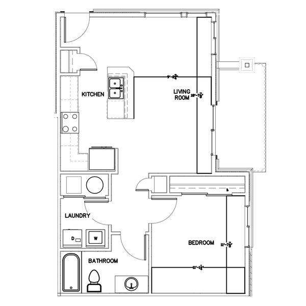 Crestone Unit - The Perfect One-Bedroom Unit In Berthoud - Heron Pointe ...