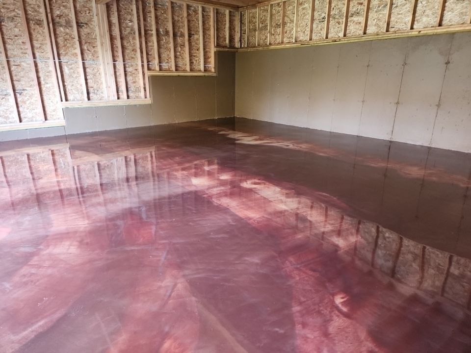 Existing Epoxy Seamless Floor Repair