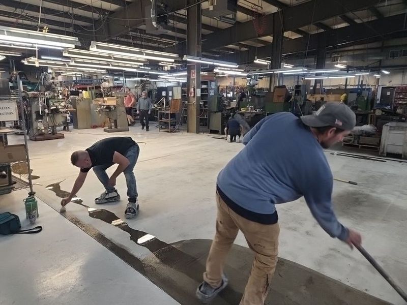 epoxy floor-installation