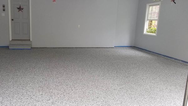 concrete floor epoxy coating