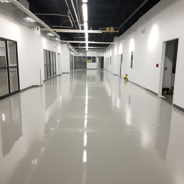 commercial space epoxy flooring