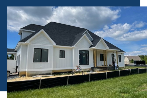 Newly installed roof