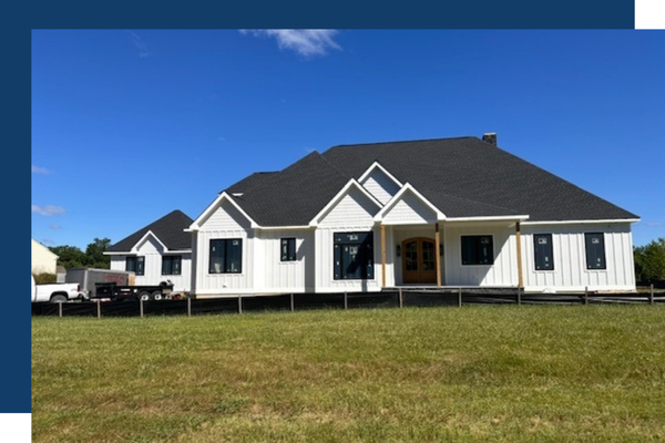 Newly installed roof