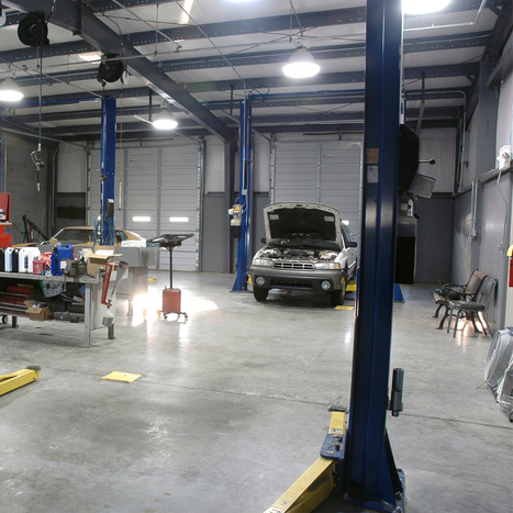 image of an auto shop