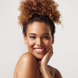 smiling young woman