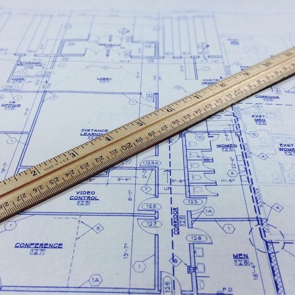 Remodeling blueprints.