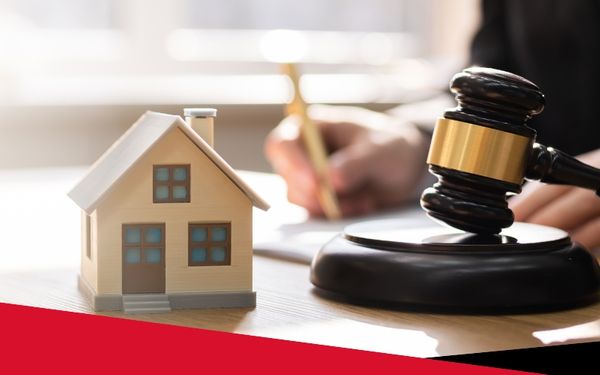 image of a home sale after divorce