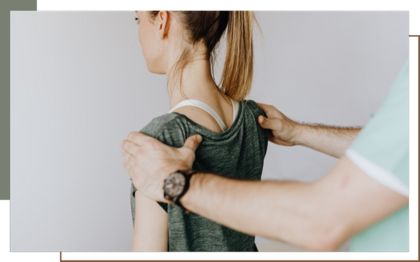 woman receiving adjustment woman receiving adjustment