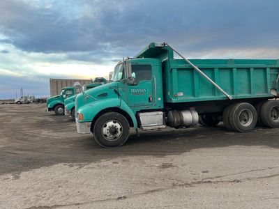 image of a dump truck