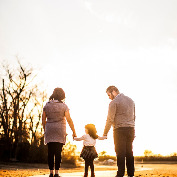 family holding hands 