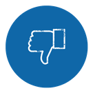 thumbs down