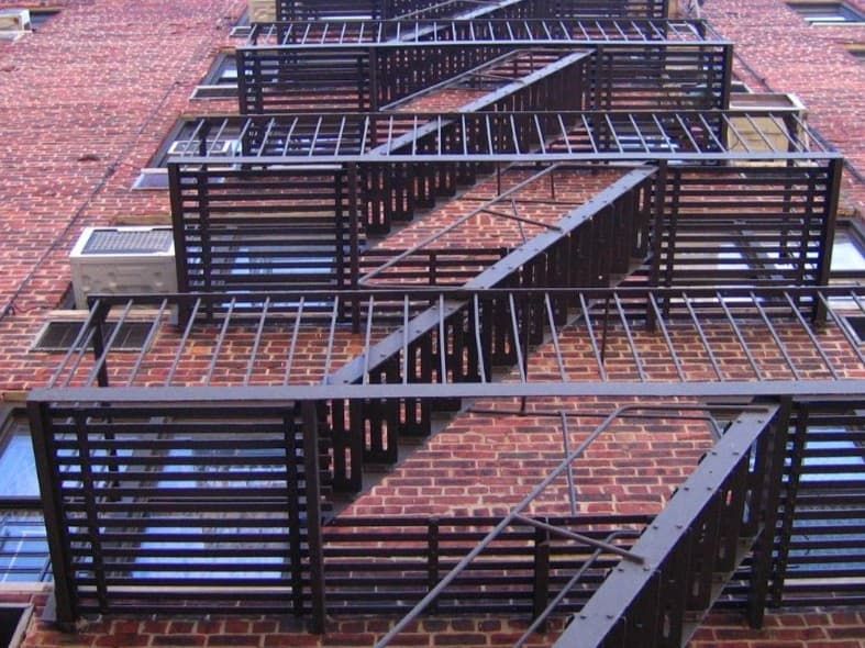 Fire Escape Installation in River North, Chicago