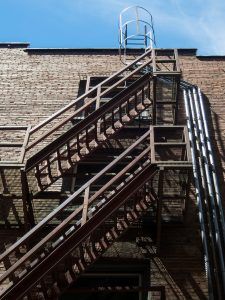 Fire Escape Installation in Old Town Chicago