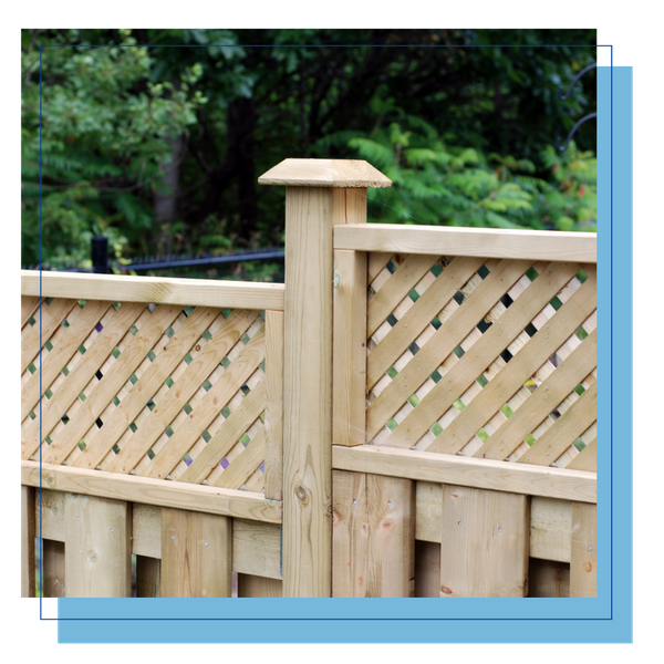 wood fence outside
