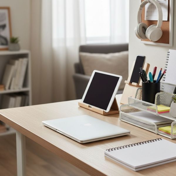 organized desk