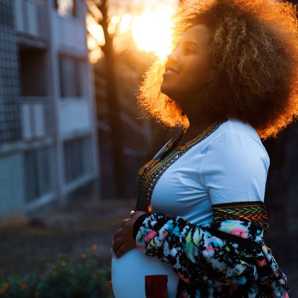 pregnant woman