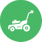 icon of a lawn mower