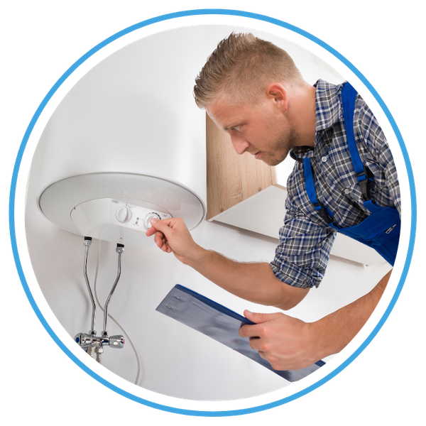 water heater installation by plumber