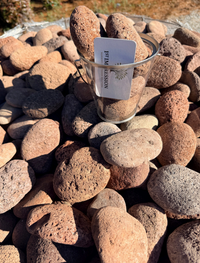 Red Mexican Beach Pebbles 2-3"