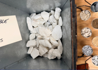 White Marble 3/4-1.5" Crush #57