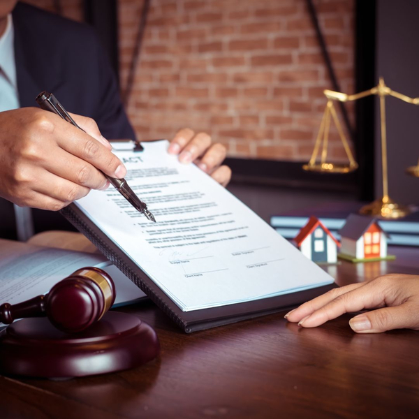 A lawyer presenting a E-2 Visa form Blog - picture 1 - How Can Âé¶¹TV Law PLLC Help Me Get an E-2 Visa.jpg