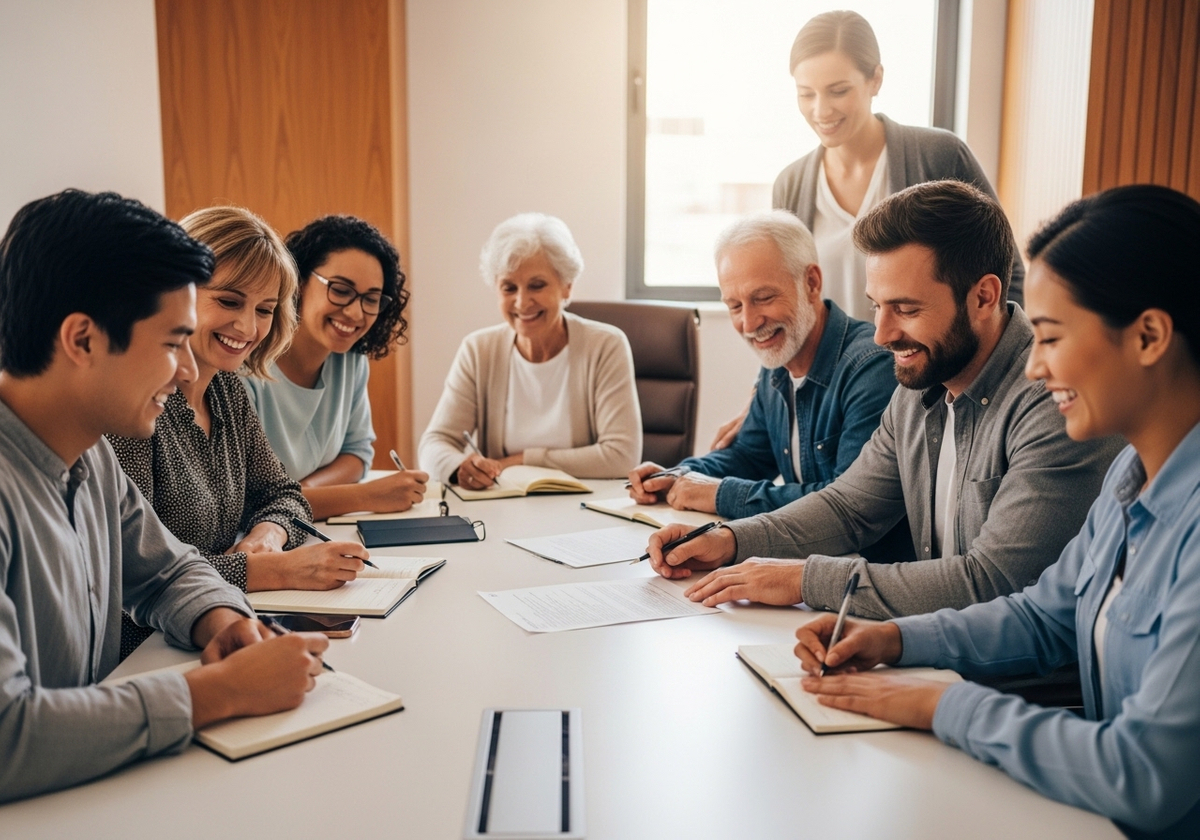 Diverse Team Meeting