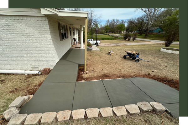 concrete sidewalk
