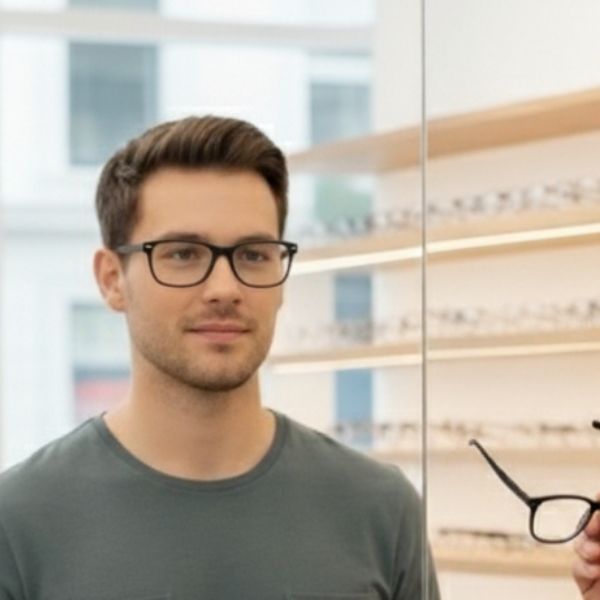Lookin in the mirror with glasses Lookin in the mirror with glasses