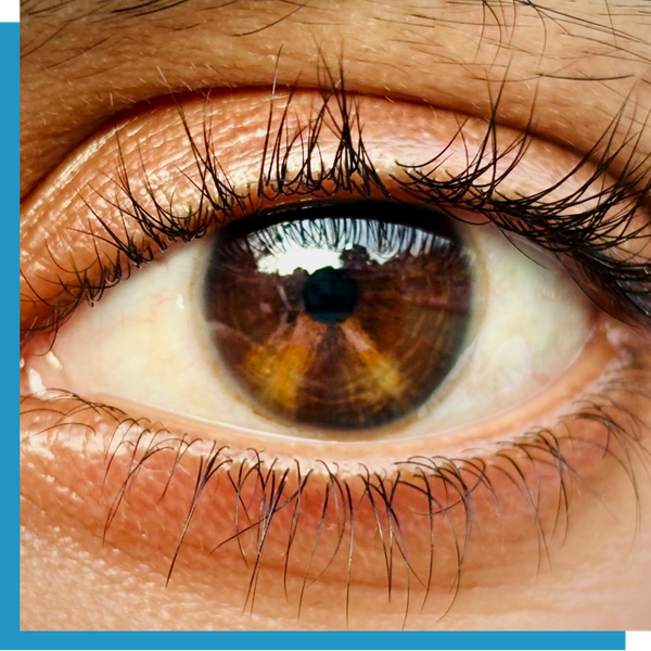 close up of eye 