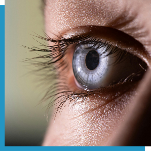 close-up of eye