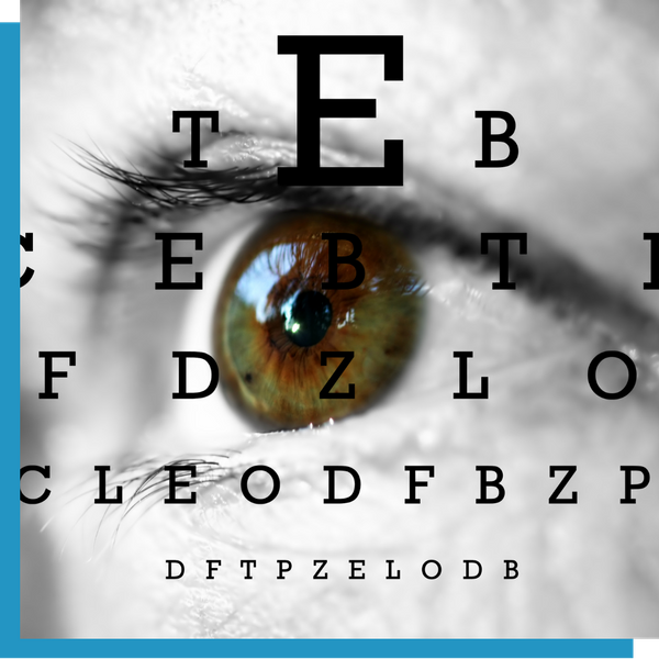Eye exam chart.