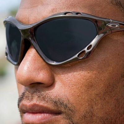 man wearing sports sunglasses
