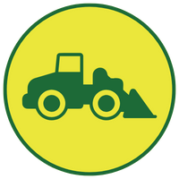 icon of a front loader