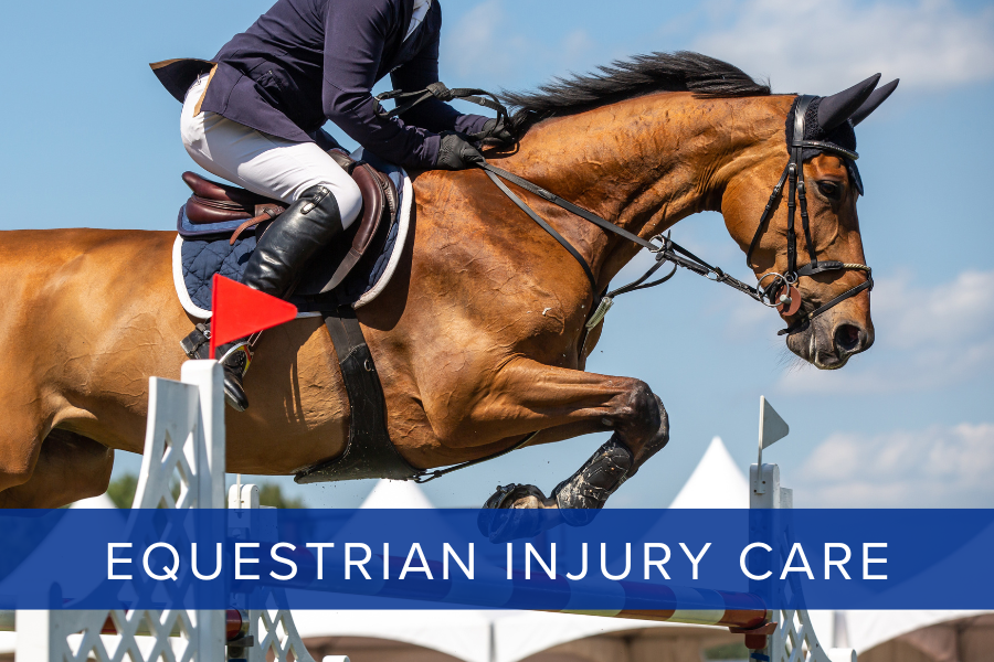 woman riding a horse