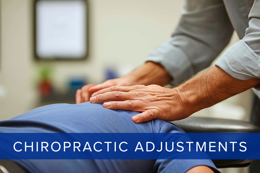 chiropractor working