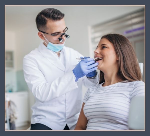 patient with dentist