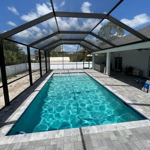 new pool enclosure