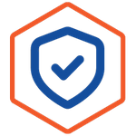 icon of shield with checkmark