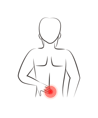back pain cartoon