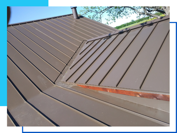 metal roof installed