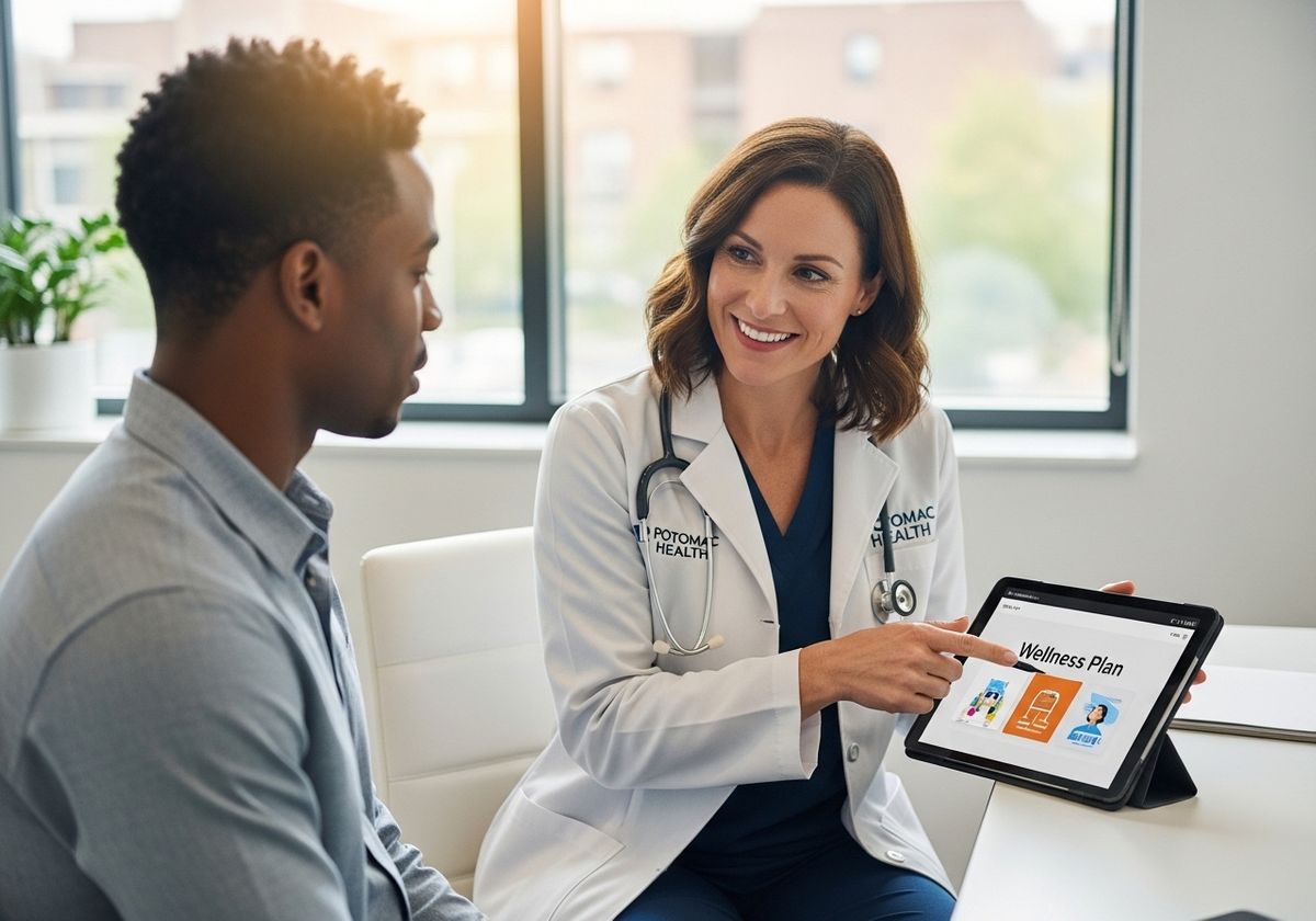 Doctor Discussing Wellness Plan with Patient