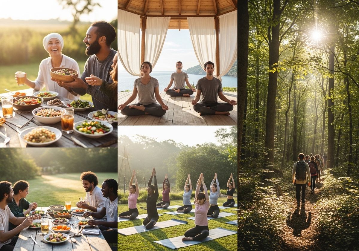 Wellness Activities Collage