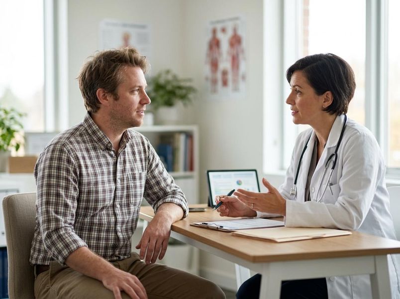 Doctor and Patient Medical Consultation