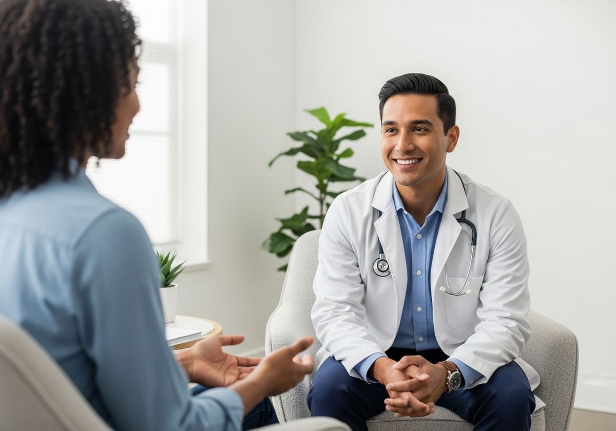 Doctor Consulting with Patient