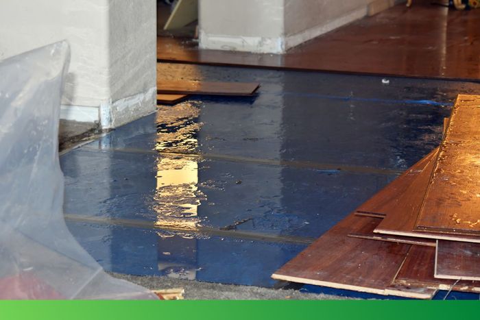 Image of Water Damaged Floor