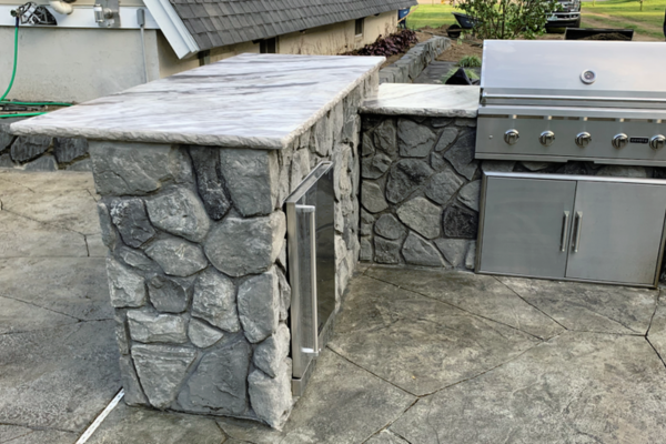 outdoor countertop. 