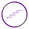 stairs icon. 