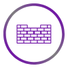 retaining wall icon. 