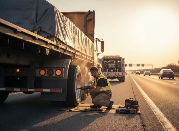 Roadside Truck Tire Repair