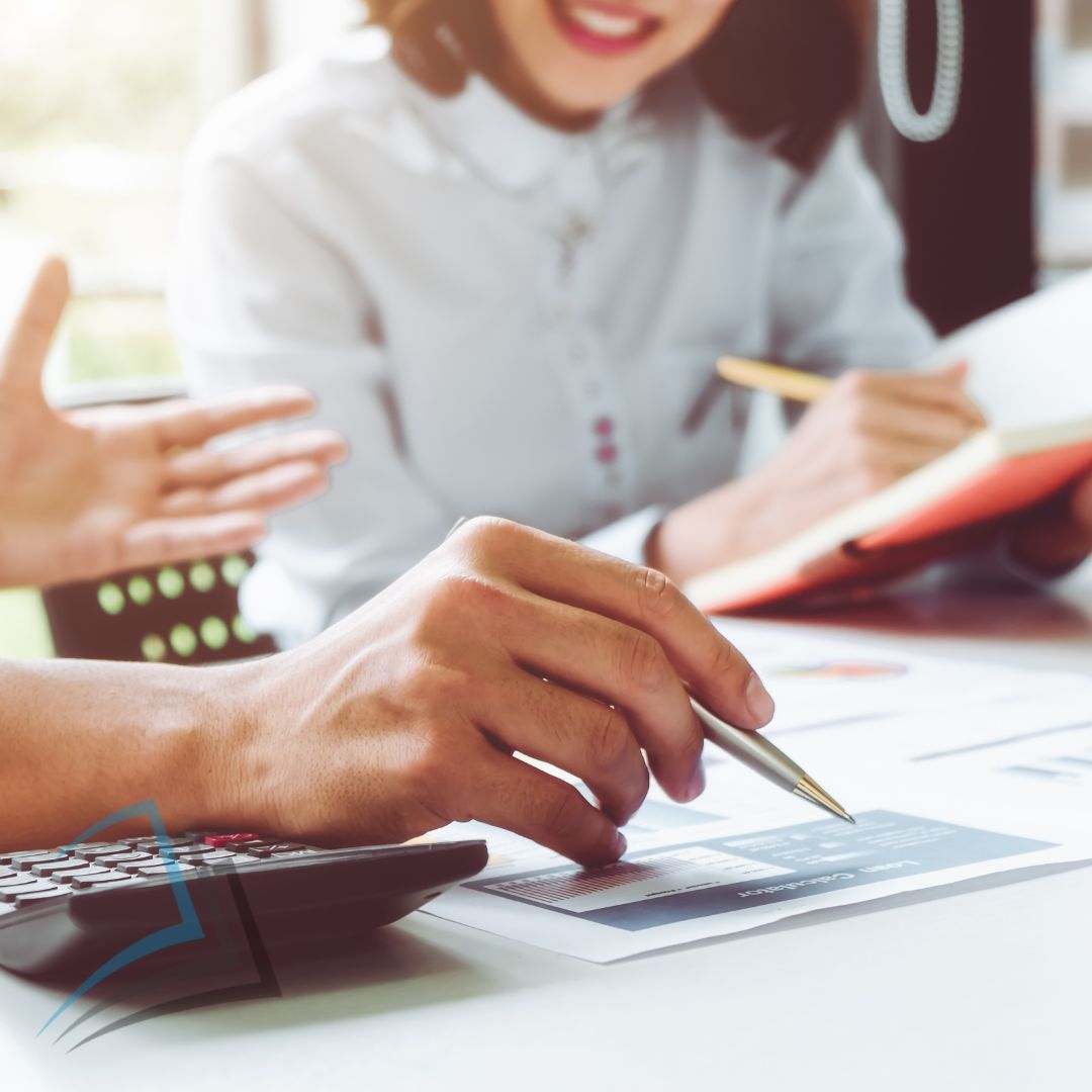 bookkeeper and client working together